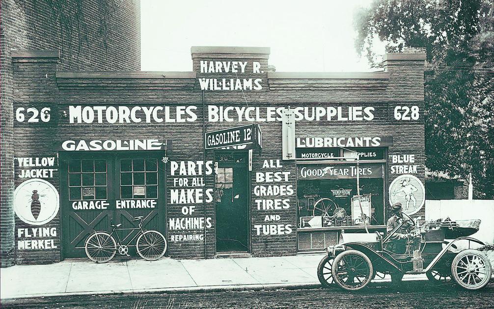 Lancaster That Was Harvey Williams' cycle shop was the place for