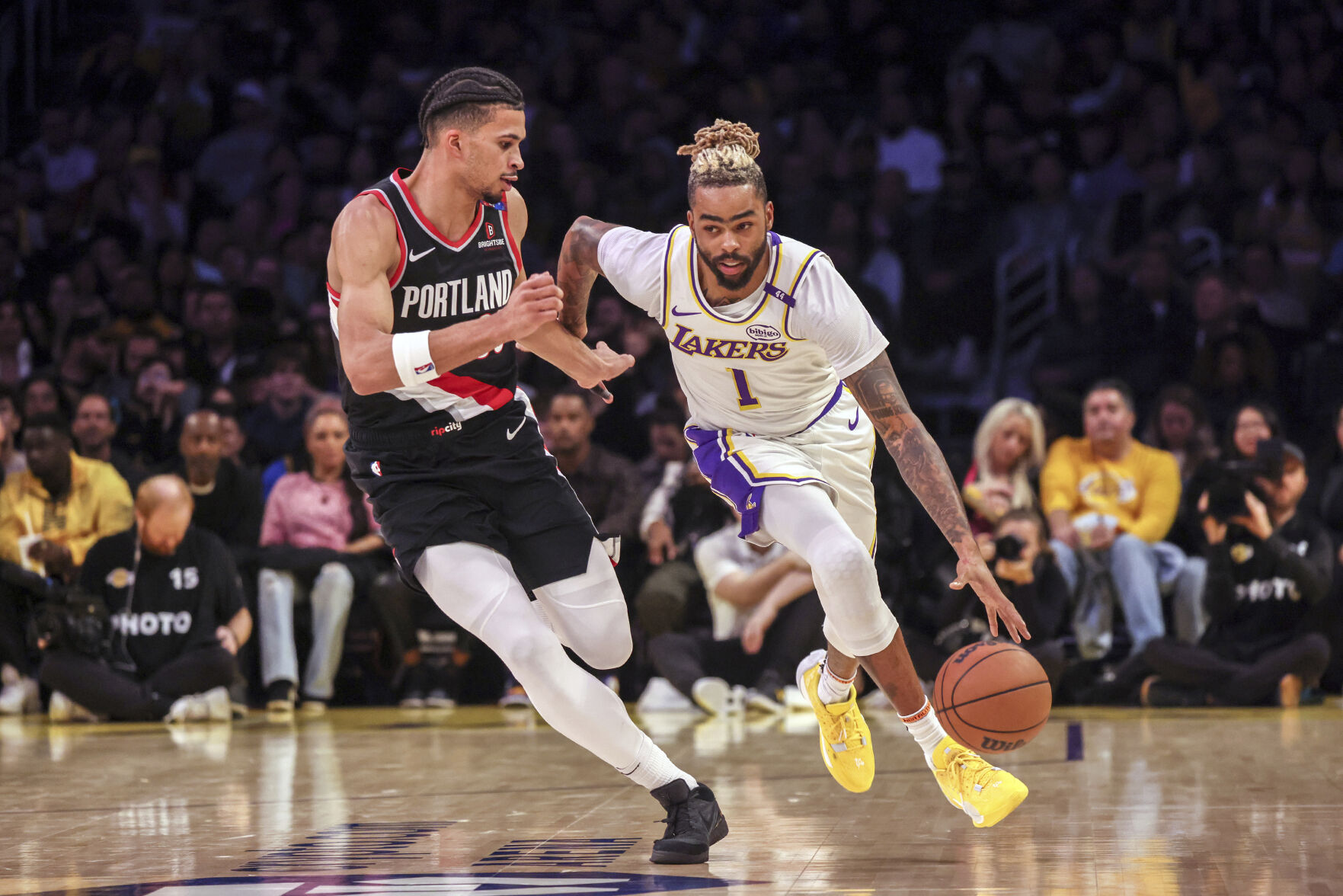 Without LeBron James, Lakers Roll Past Trail Blazers 107-98 To End 3 ...