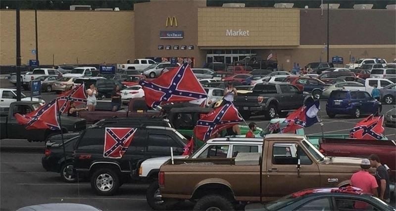 best way to fly a flag on a truck