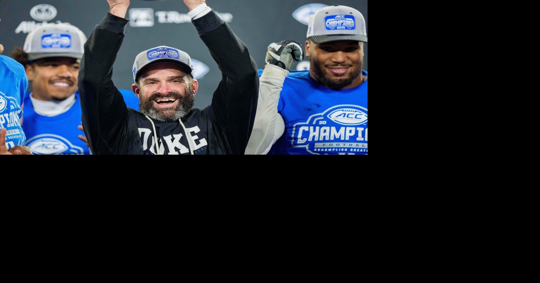 Duke still stinging from not getting selected to College Football Playoff after winning ACC title By STEVE REED - AP Sports Writer Jul 17, 2026