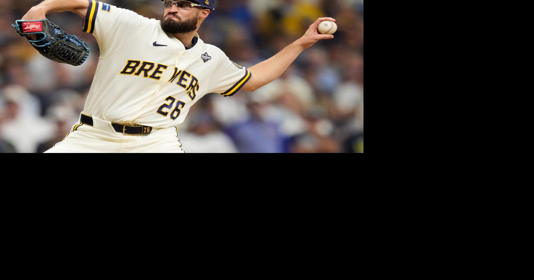 Brewers lefty Aaron Ashby nears postseason scoreless relief record with World Series save