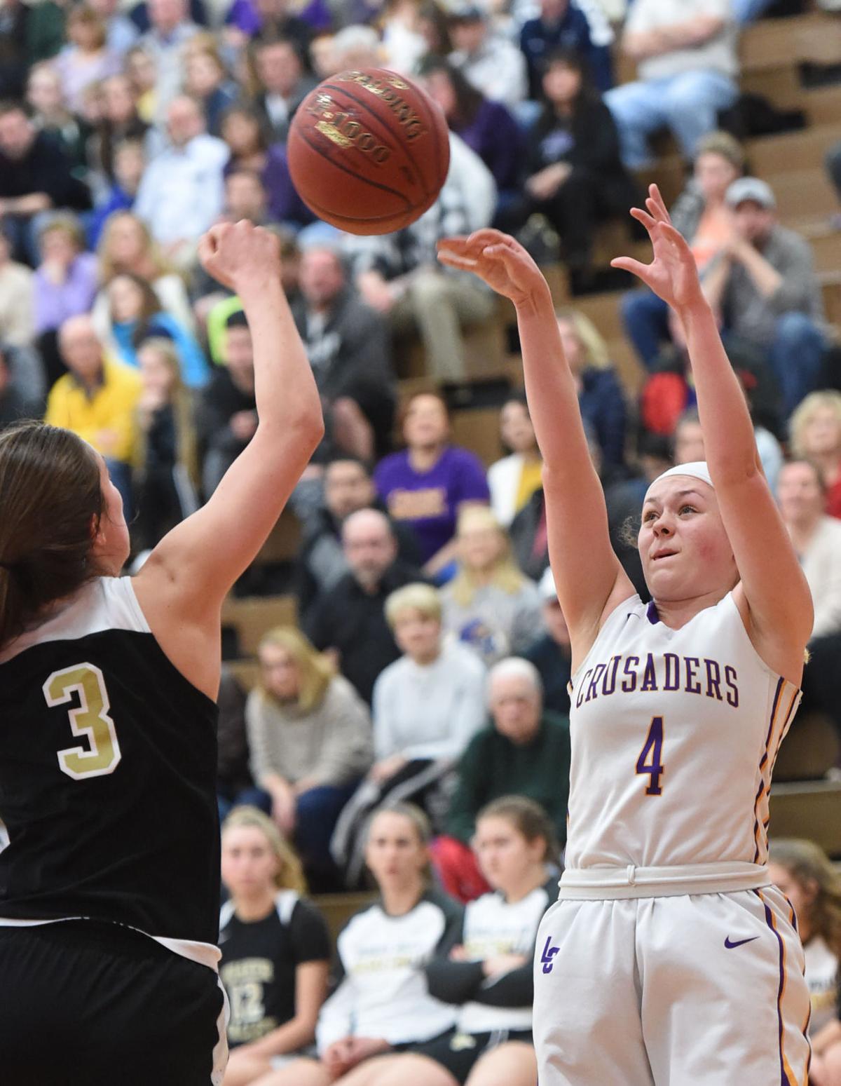Lancaster Catholic Girls Crunch Quaker Valley Tie York Catholic S