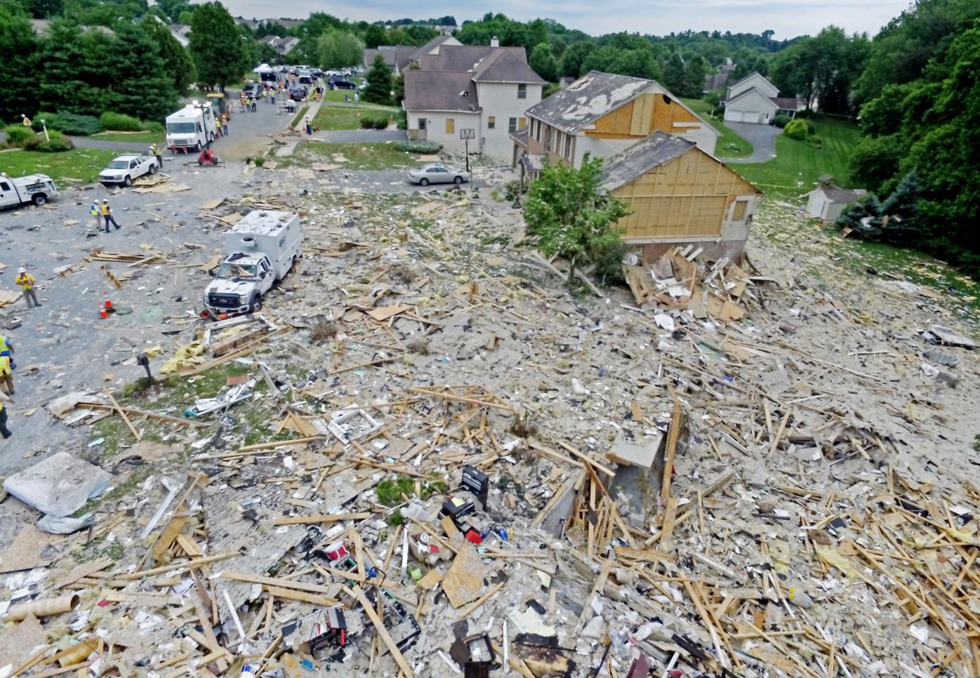 Feds investigating Manor Township house explosion that left 1 dead, 3