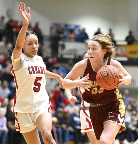 Lebanon vs. Columbia - L-L League girls basketball championship