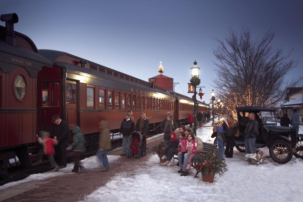 Strasburg Rail Road running special holiday trains and Santa is on