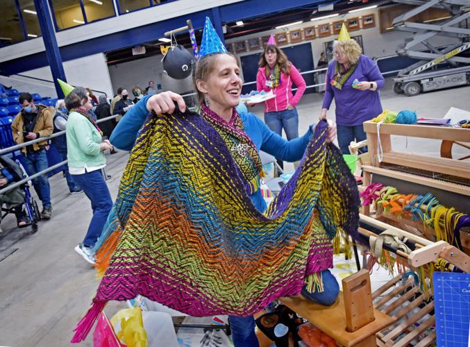 What is a sheeptoshawl contest? Find out with our coverage from the PA Farm Show [photos