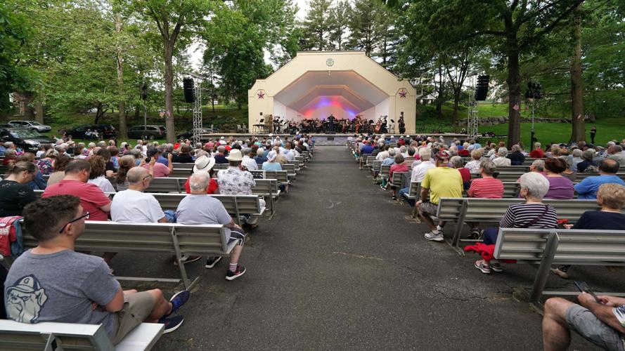 Lancaster Symphony Orchestra performs at Lititz Bandshell [photos