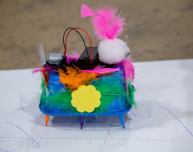 Students design and build 'artbots' at Lancaster Science Factory