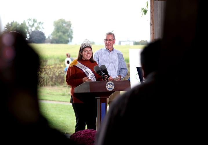 Maria Forry Announcement of 2025 Pa. Farm Show theme at Oregon Dairy [photos ...