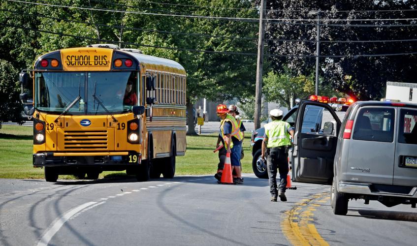 PennDOT crew strikes gas line, setting off leak near Conestoga Valley