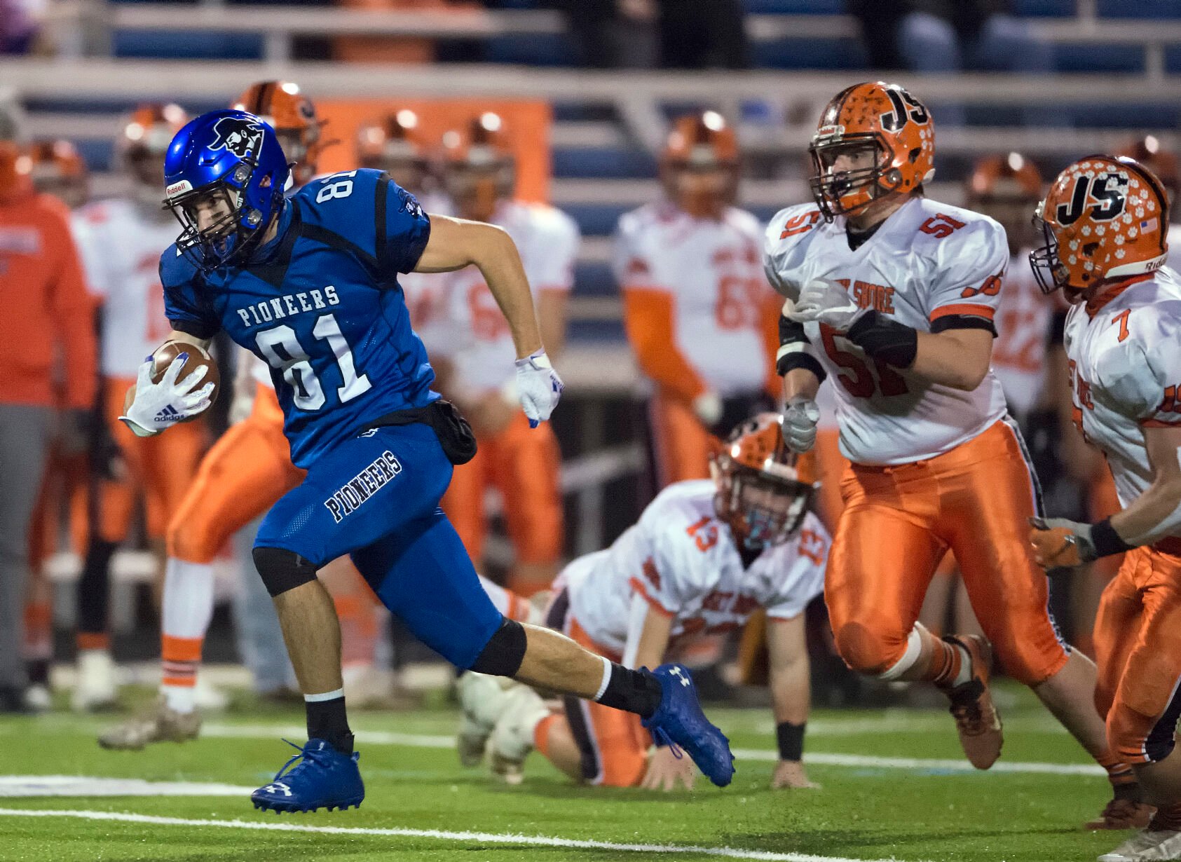 Lampeter-Strasburg Vs. Jersey Shore - PIAA Class 4A State Football ...