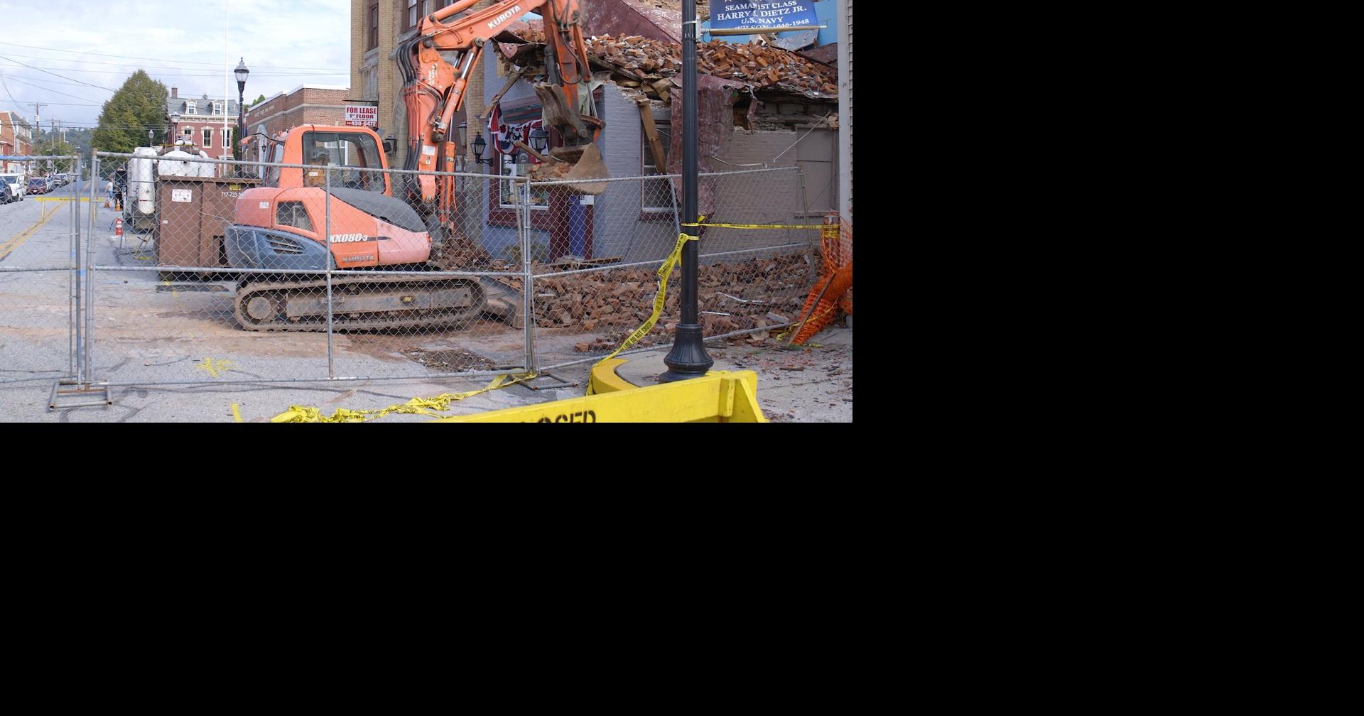 Clean-up & demolition begins at 4th Street storm damage in Columbia [video]