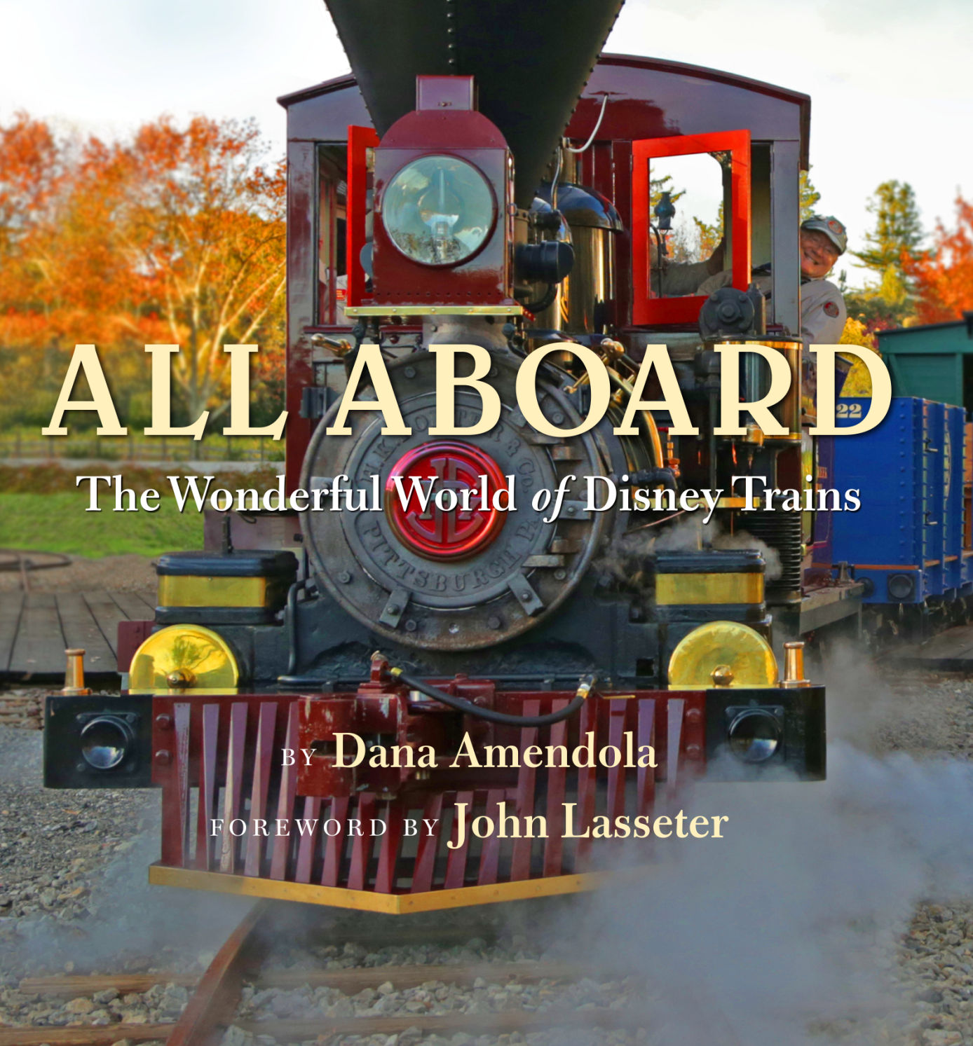 walt disney railroad story book