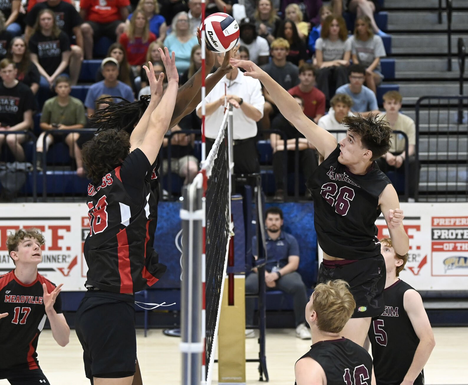 Manheim Central vs. Meadville - PIAA class 2A boys volleyball championship