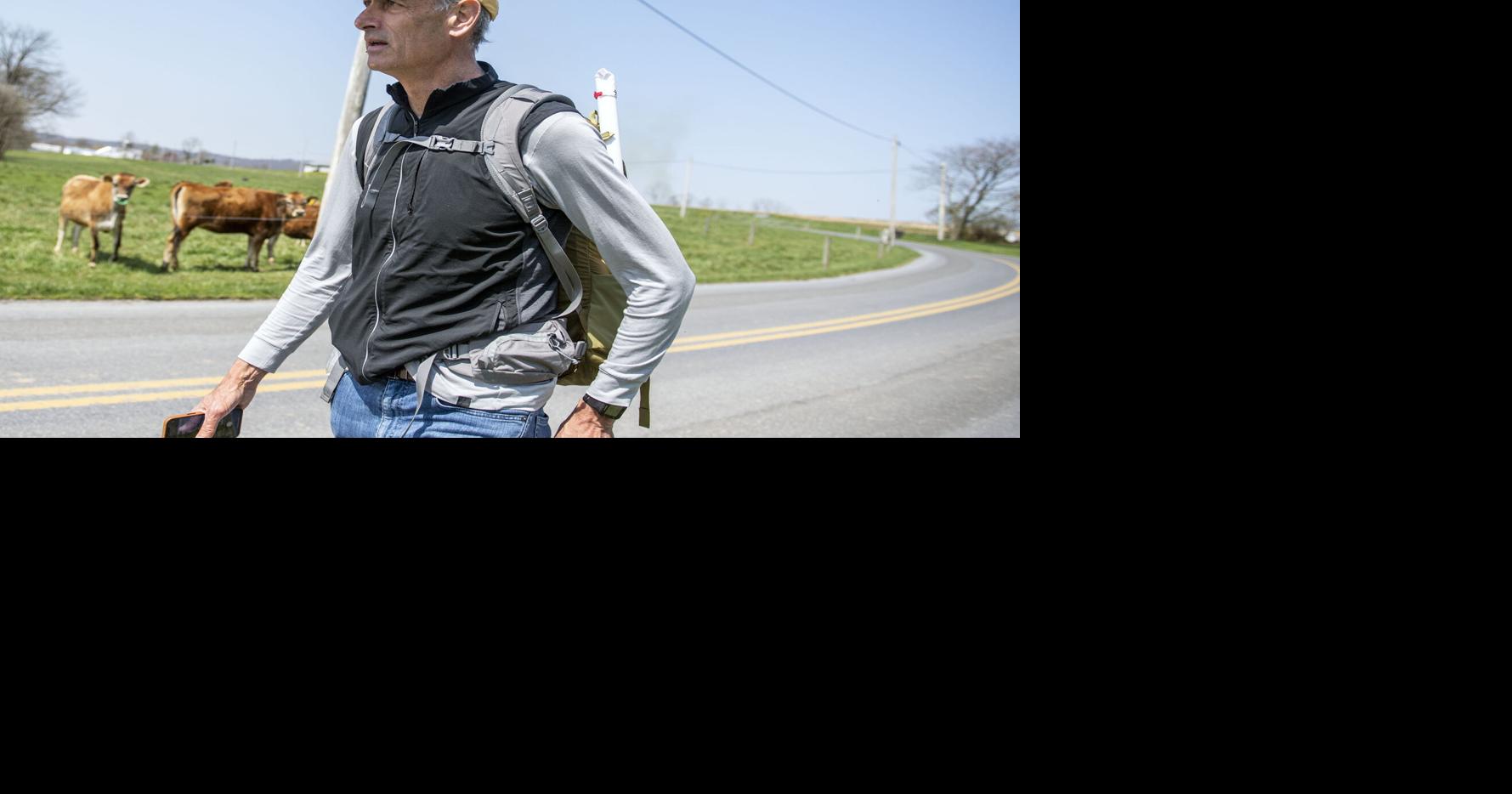 Neil King Jr.'s 'American Ramble' chronicles 330mile walk that brought