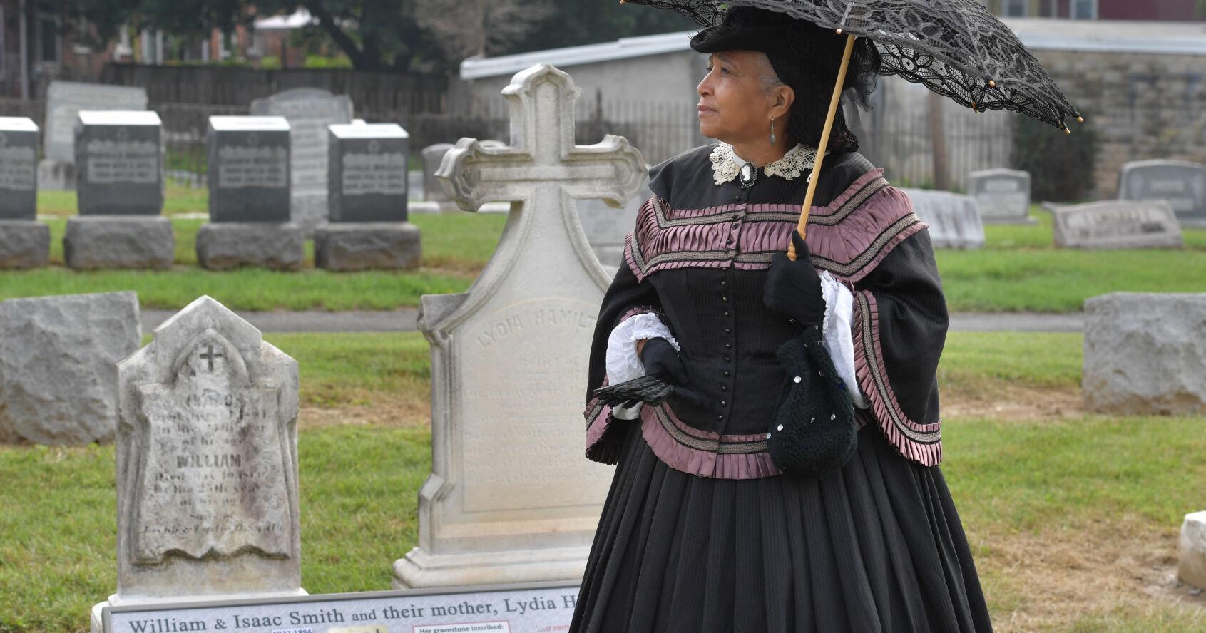 Lydia Hamilton-Smith gravesite restored by LancasterHistory with an added historical marker [photos] - Vimarsana News