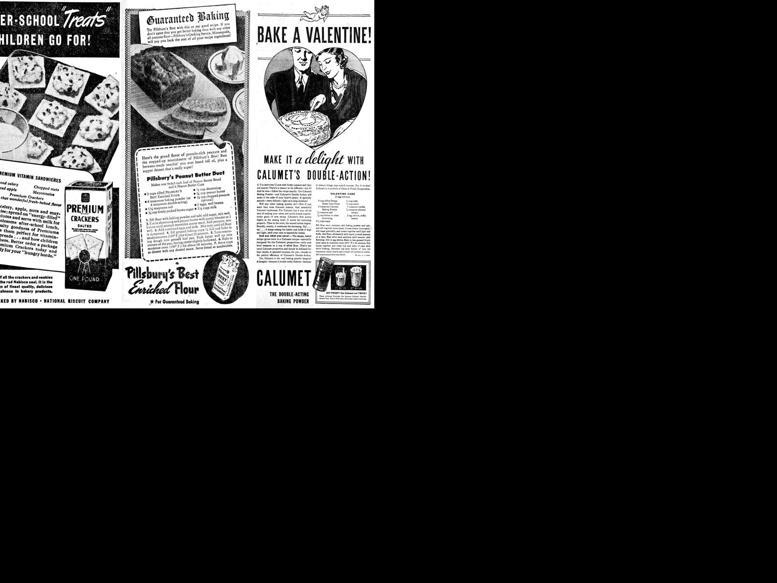 Vintage recipes, food ads from Lancaster newspaper archives tell