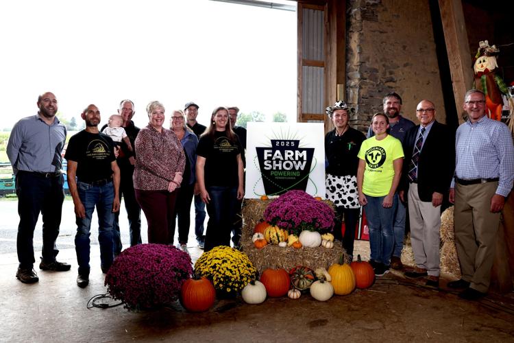 Maria Forry Announcement of 2025 Pa. Farm Show theme at Oregon Dairy [photos ...