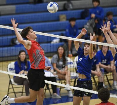 Hempfield vs. Cedar Crest - L-L League boys volleyball