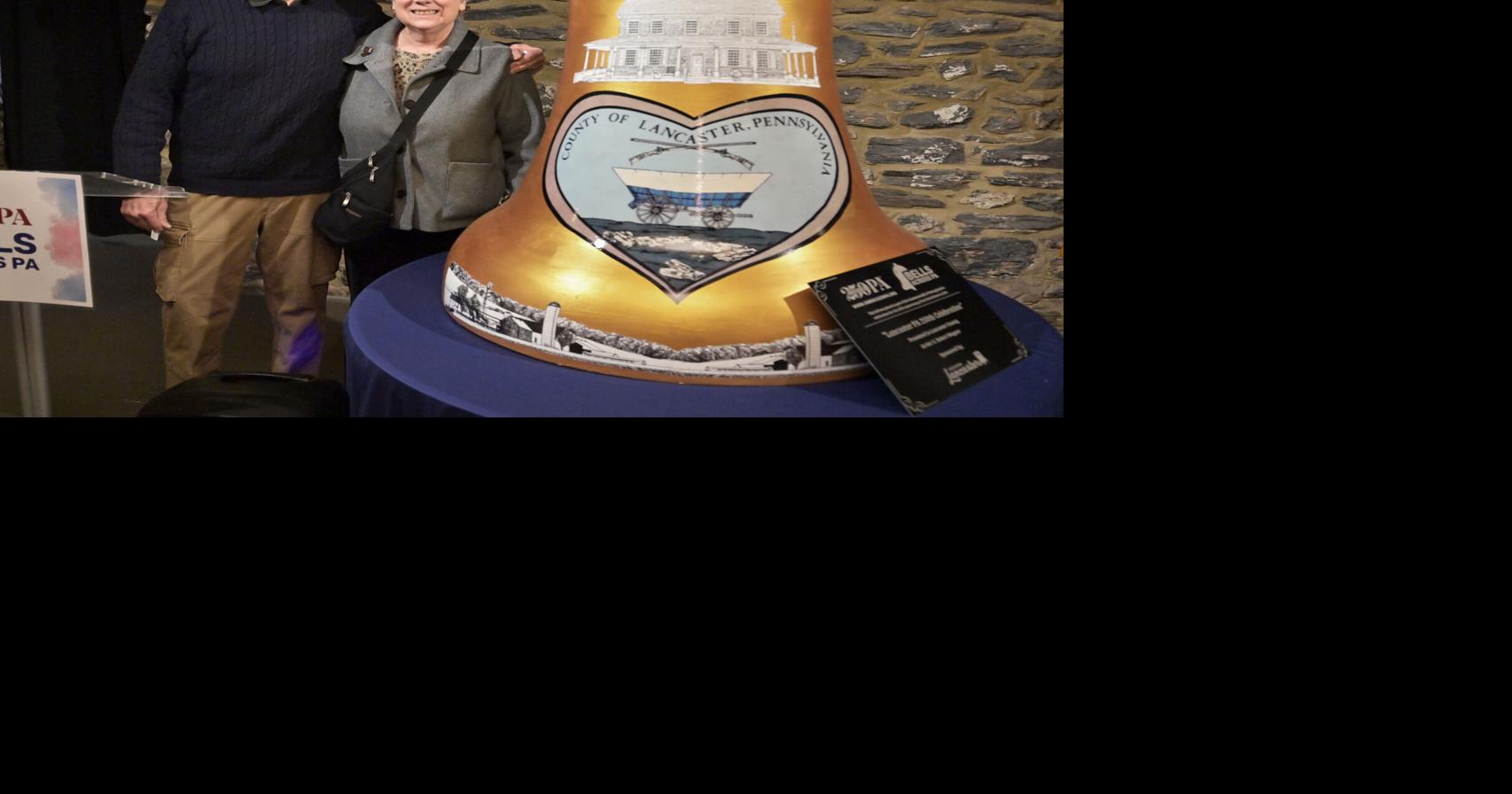 Landisville artist designs bell to represent Lancaster County, soon on display at Rock Ford [photos]