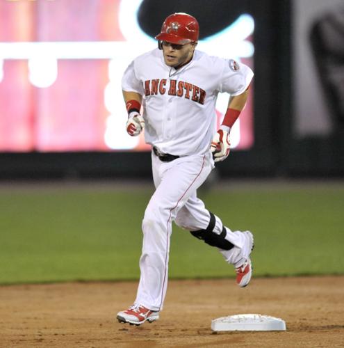 After touching Roberto Clemente bat, Oswaldo Cabrera hits first