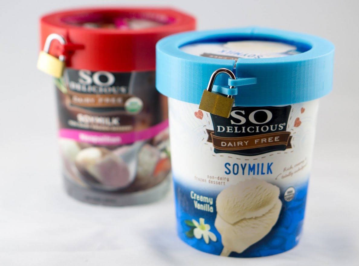 Ice cream lock discount