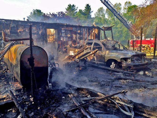 VIDEO: Fire destroys home, damages 2 others in Mount Joy area | Local ...