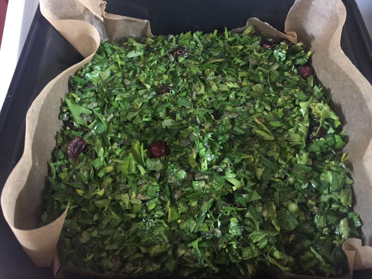 Meatless Monday Fresh herb kuku Food