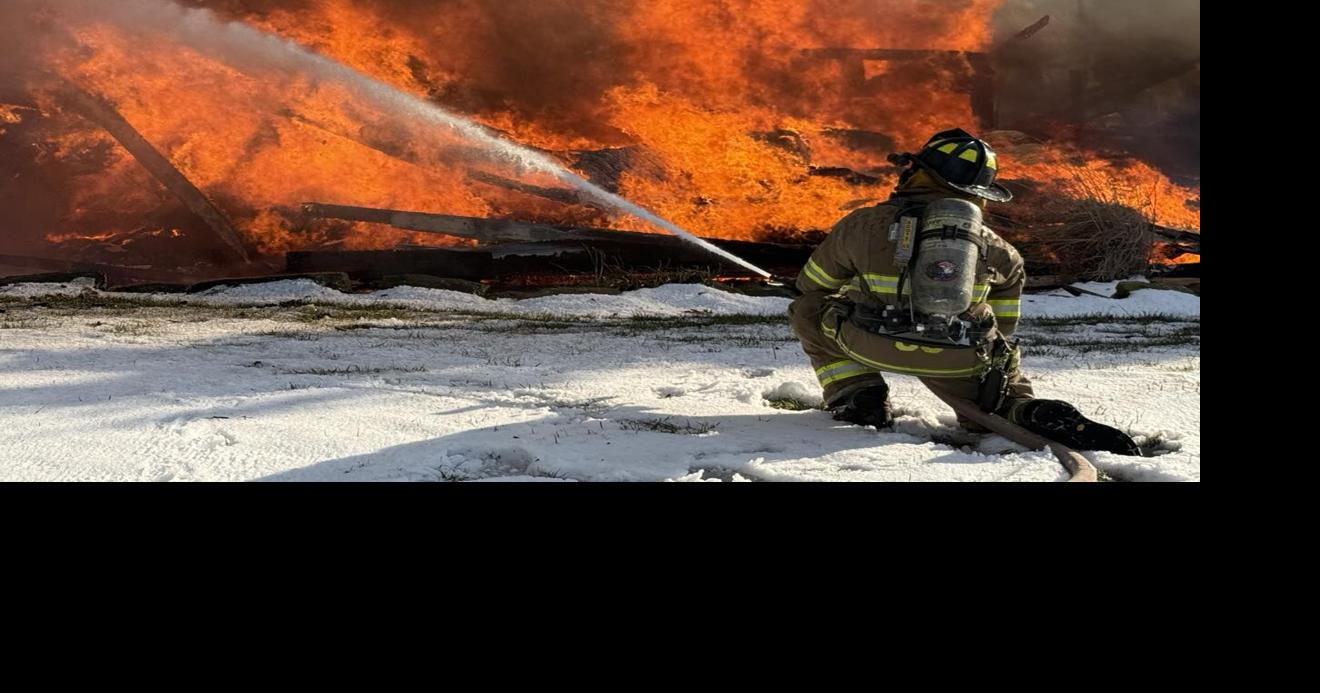 Emergency crews battle blaze at 2-alarm fire at Drumore Township farm ...