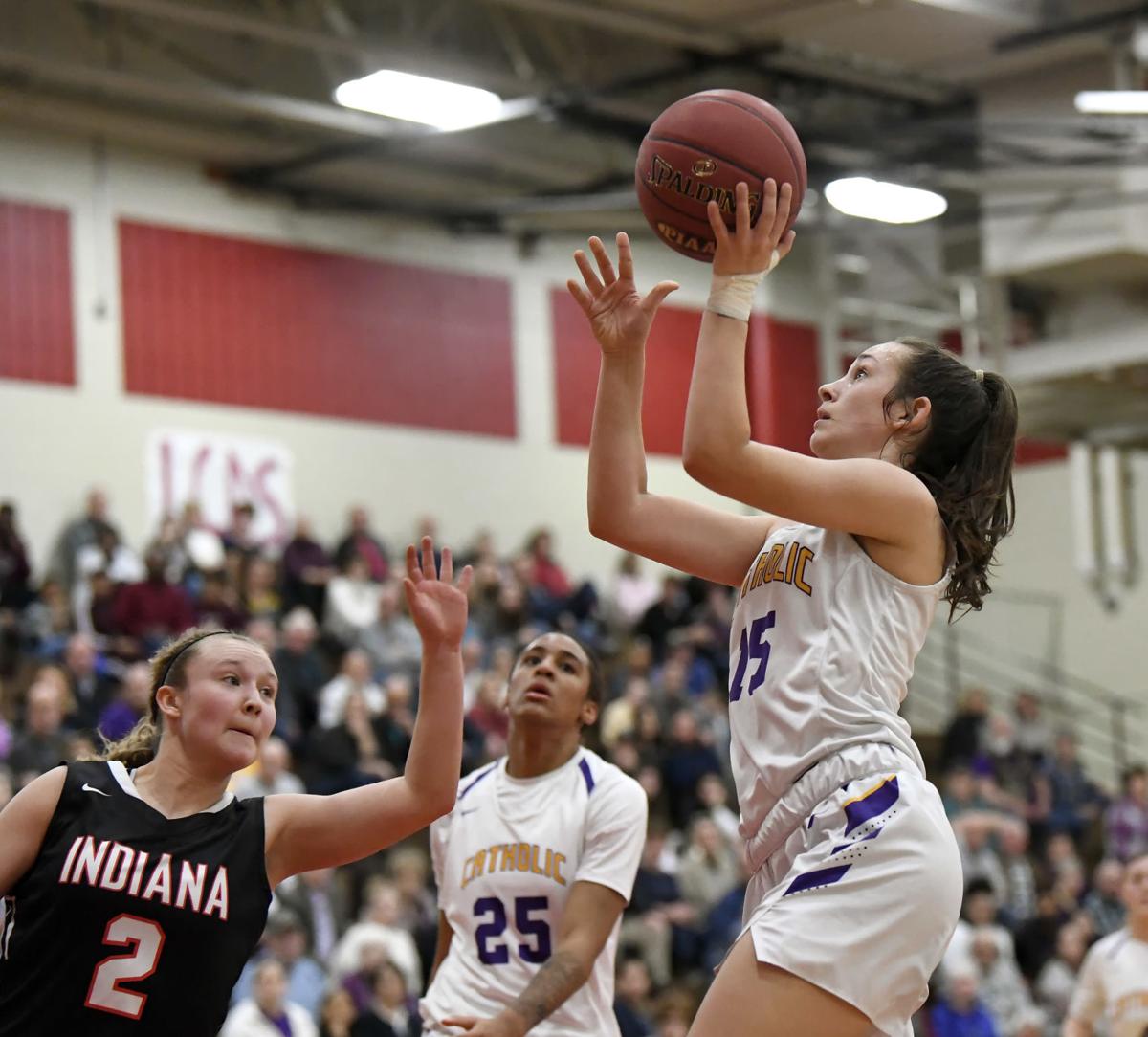 Lancaster Catholic Vs Indiana Piaa 4a Girls Basketball 1st Rd