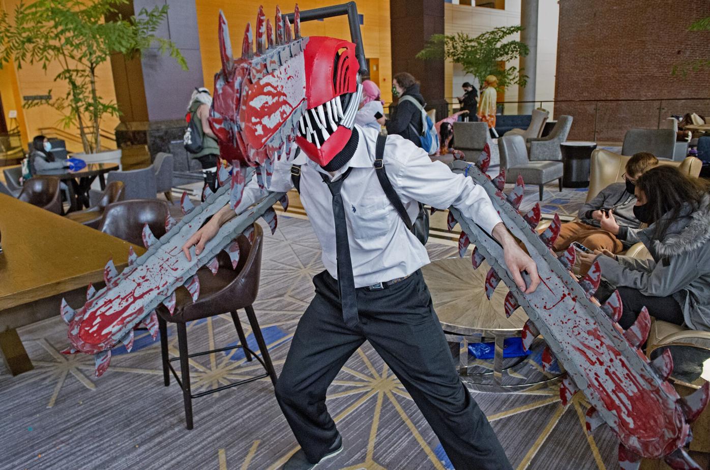 Denji Cosplay Costume Chainsaw man, High Quality Costume