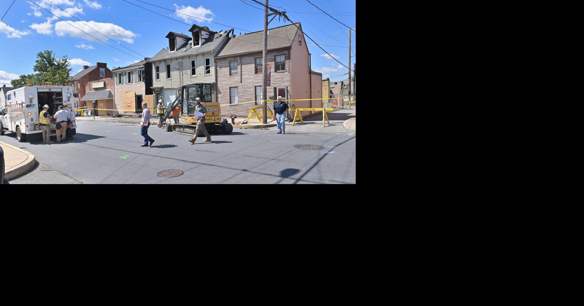 Cleanup from the Columbia fire over the weekend [photos]