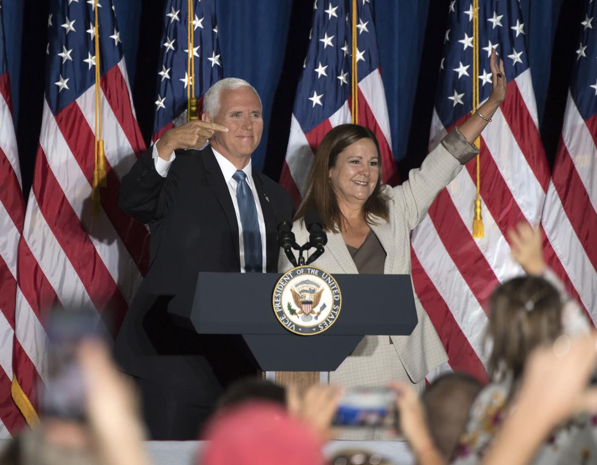 VP Mike Pence and Second Lady Karen Pence Attend Debate Watch Party in Ephrata Twp.