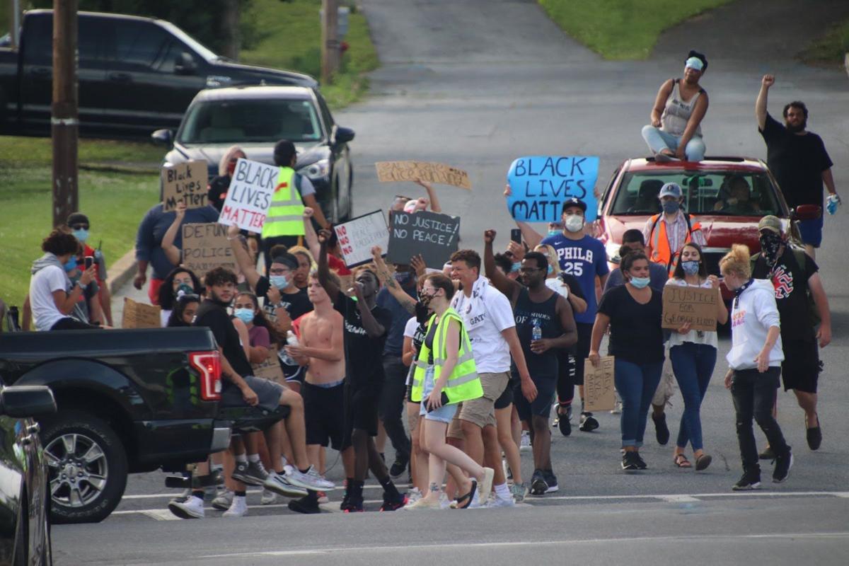 Tense Protest In Manheim On Tuesday Night This Is My Home And