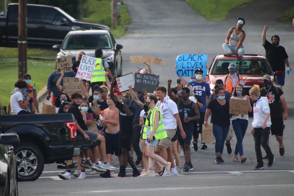 Tense Protest In Manheim On Tuesday Night This Is My Home And
