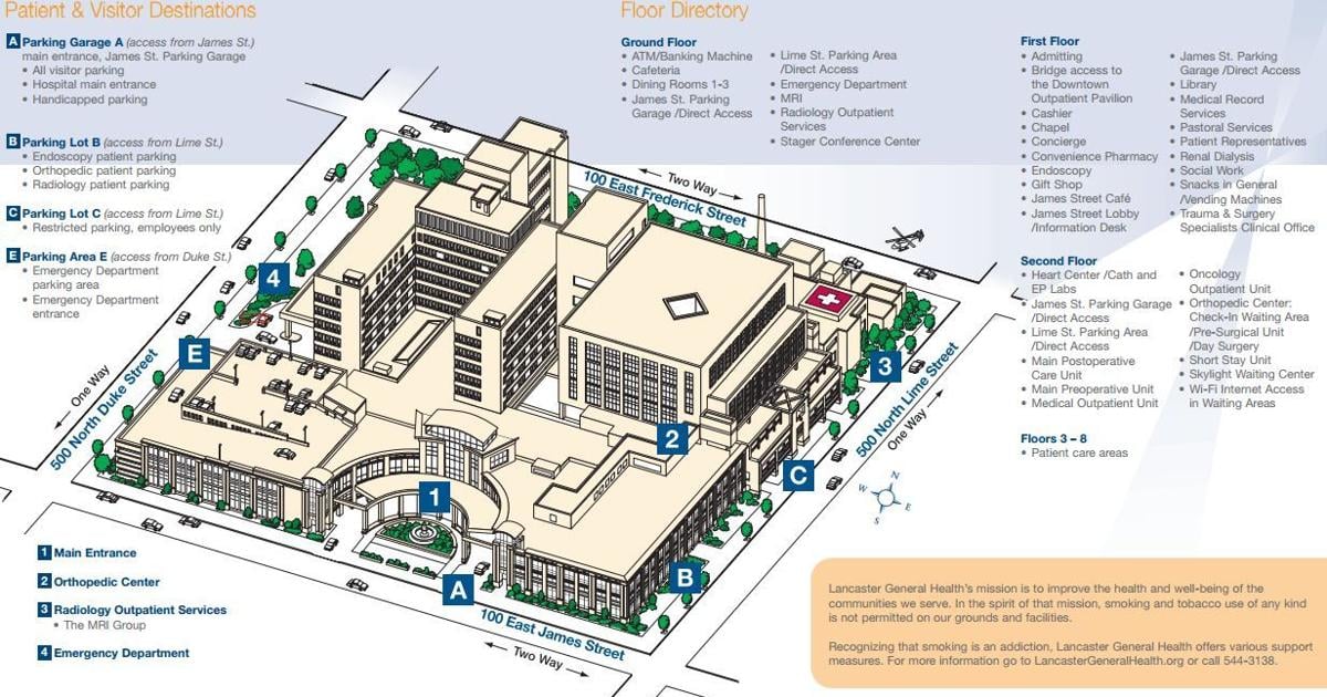 General Hospital Floor Map | Viewfloor.co