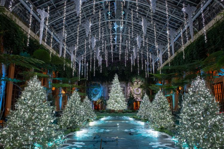 500,000 lights turn Longwood Gardens into a Christmas wonderland; here
