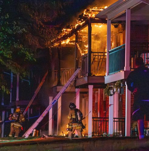 Spring Manor Rd Fire Firefighters battle blaze at Manor Township apartment complex [photos ...