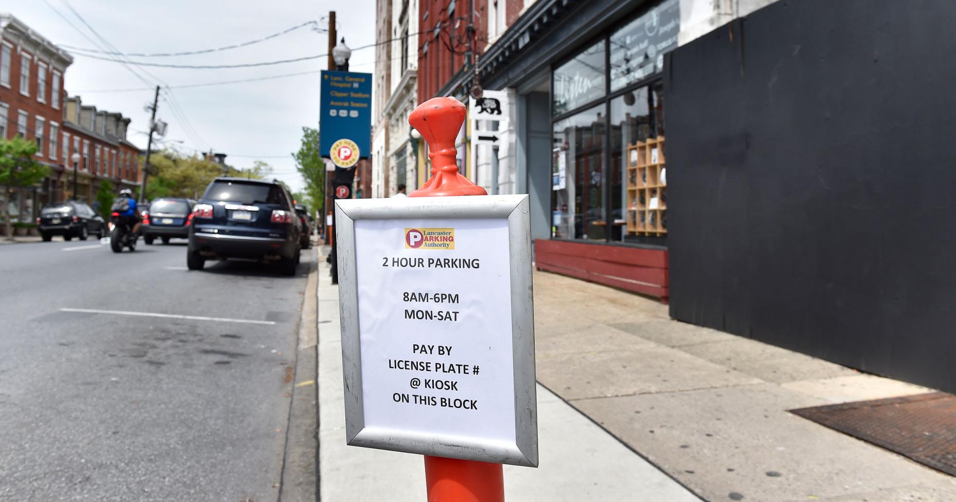 Can you move temporary no parking signs in Lancaster city? [Lancaster Watchdog]
