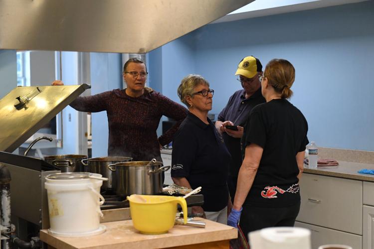 Tasty tradition Pork and sauerkraut meal served at Robert Fulton Fire