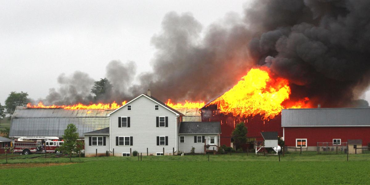 Clay Township Dairy Barn Fire Causes 350k Damage Local News