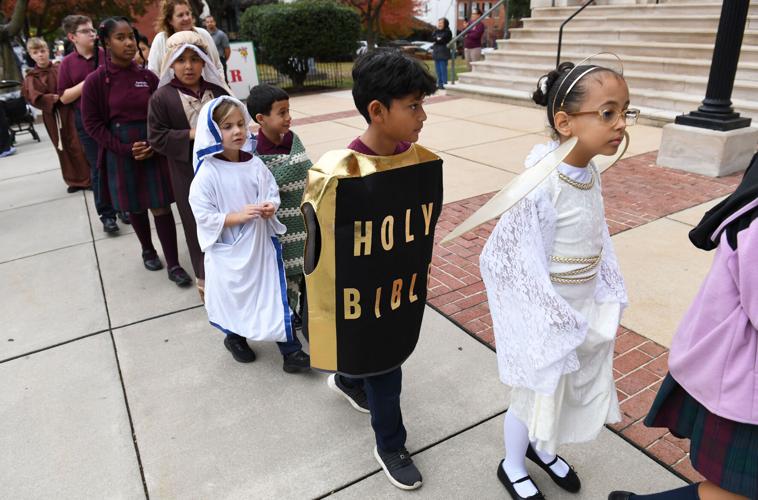 Resurrection Catholic School celebrates All Saints' Day with parade