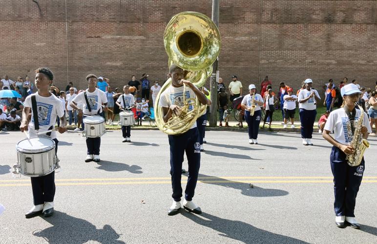 African American Cultural parade entertains through the streets of