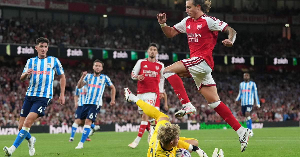 Arsenal, Marseille and Real Betis begin league campaigns with wins and clean sheets English champion Arsenal has got its title defense off to the perfect start with a 3-0 win over newly promoted Coventry City By ANDREW DOWNIE - Associated Press Aug 21, 2026