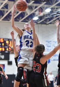 Elizabethtown's Marena Lonardi reaches 1,000 career points, helps first-place Bears beat Lebanon <p> data-mce-src=</p><p><strong>Solanco 47, Cocalico 34</strong> — In a battle of a pair of hot teams, the Lady Mules went 27-17 to open the game and then held off the Eagles to remain alone in second place, just behind idle Lampeter-Strasburg. <strong>Aleksa Burger</strong> scored 10 points for Solanco, while <strong>Hanah Greenly</strong> (9 points on three 3's) and <strong>Corrie Lescoe</strong> (9 points) paced Cocalico, which had won four of its last five games. Solanco made it six wins in its last seven games, as <strong>Jess Cabrera</strong> chipped in with 8 points, giving her 940 career points.</p><p><strong>Donegal 62, Octorara 12</strong> — <strong>Kiera Baughman</strong> (18 points), <strong>Cheyenne Livelsberger</strong> (16 points) and <strong>Summer Steffy</strong> (13 points) keyed the Indians, who raced out to a 42-6 lead at the break.</p><p><strong>SECTION 4</strong></p><p><strong>Elco 31, Northern Lebanon 19</strong> — The Raiders made it five wins in a row, and Elco remained alone in second place, just behind idle — and undefeated — Lancaster Catholic. <strong>Julia Nelson</strong> led the way with 11 points for the Raiders, who seized control for good with a 19-11 second-half clip. <strong>Zara Zerman</strong> had 14 of the Vikings’ 19 points, as NL saw its 2-game winning streak come to a close.</p><p><strong>NONLEAGUE</strong></p><p><strong>Fleetwood 43, Manheim Central 32</strong> — One night after <a href=