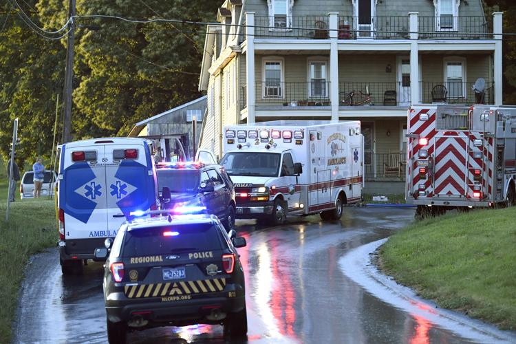 Driver rescued from vehicle after crashing into porch in Warwick ...