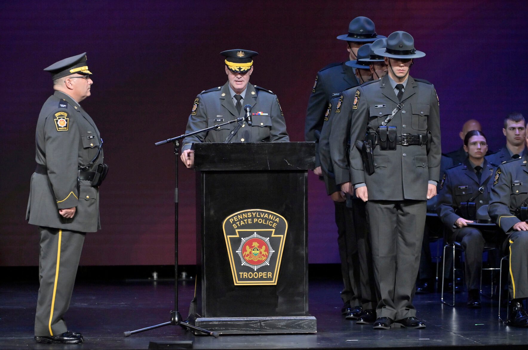 Pennsylvania State Police Sends Off 2023 Cadets At Graduation [photos ...