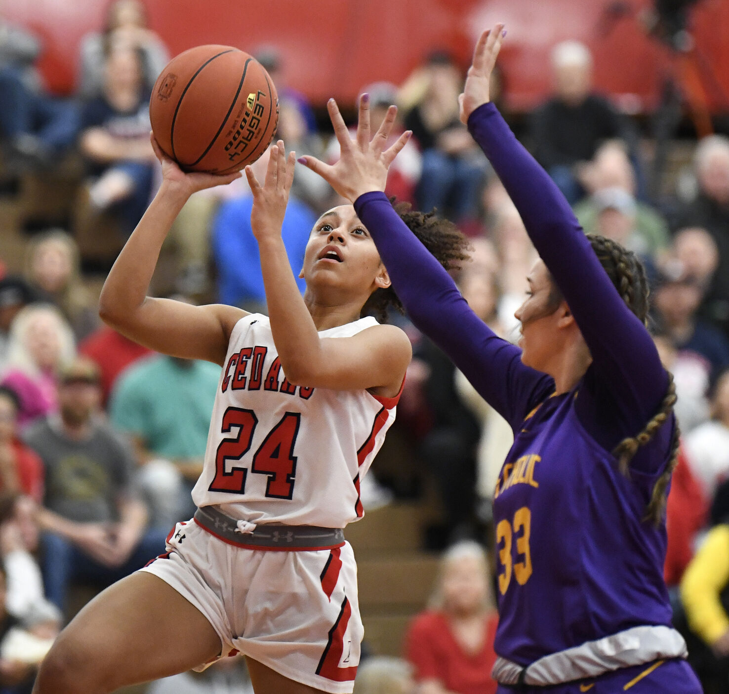 Lancaster Catholic Vs. Lebanon - L-L League Girls Basketball Semifinals ...