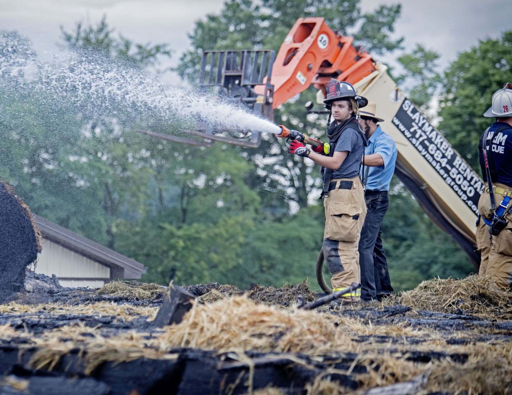 New Barn In Rapho Township Raised After Monday Fire [photos] | Local ...