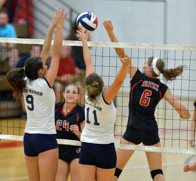 Warwick defeats Penn Manor in girls' volleyball | Sports ...